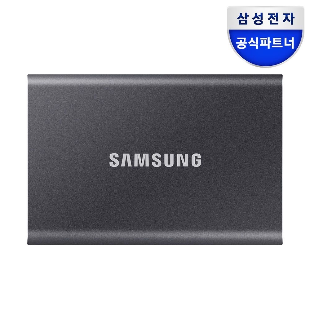 삼성전자 [정품파우치증정]공식인증 포터블 외장SSD T7 2TB 그레이 MU-PC2T0T/WW(정품) NK1
