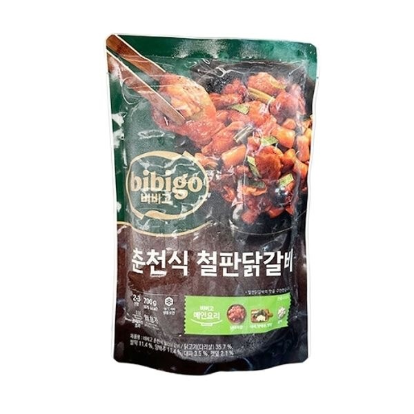 비비고 춘천식 철판 닭갈비 700g 아이스박스포장