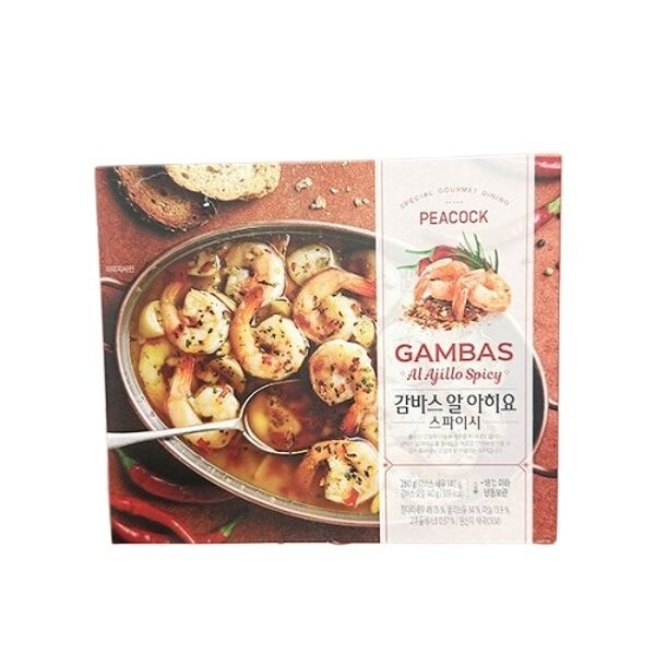 피코크 감바스 알 아히요 스파이시 280g 아이스박스포장