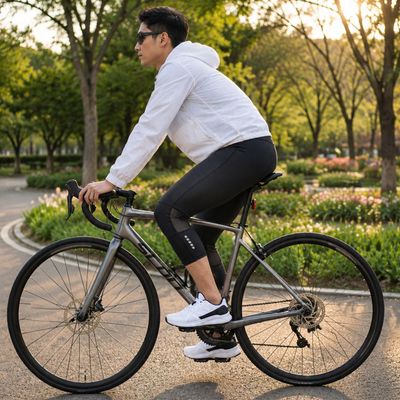 ブラックライディングパンツハイマン自転車ズボンパンツ自転車服