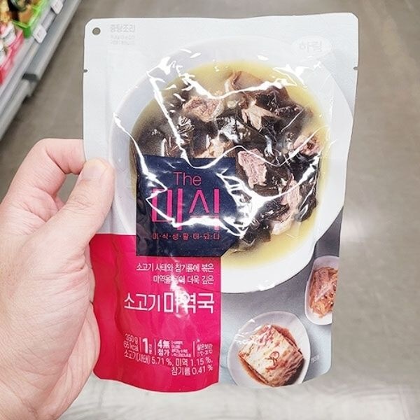 하림 더미식 소고기 미역국 350g