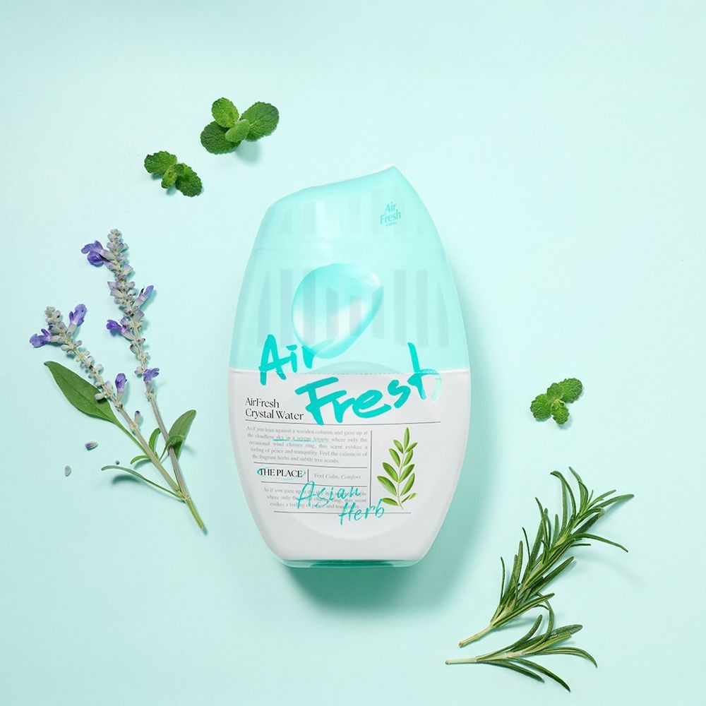 에어후레쉬 크리스탈워터 아시안허브 400ml x 10개