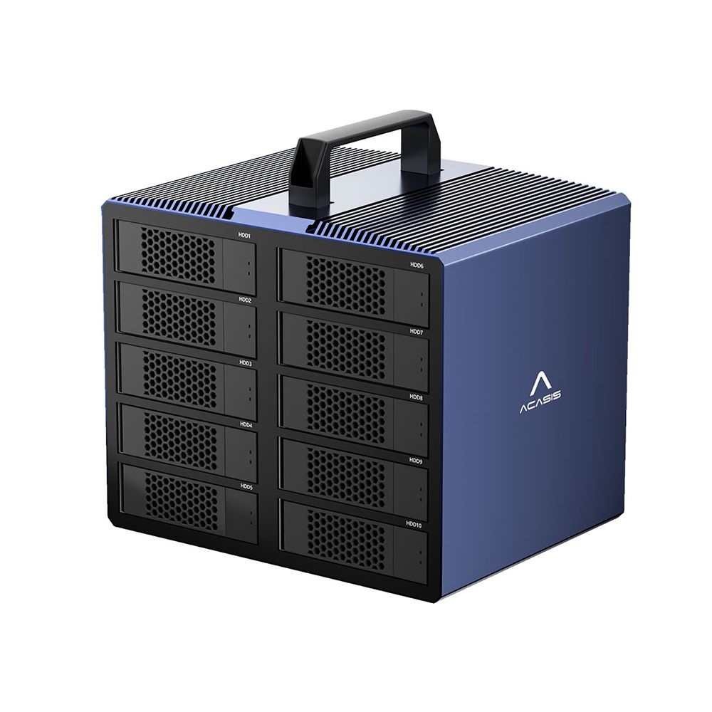 [오늘출발] ACASIS 아카시스 10베이 10Gbps SATA SAS 듀얼 C타입 DAS 외장하드케이스 EC10