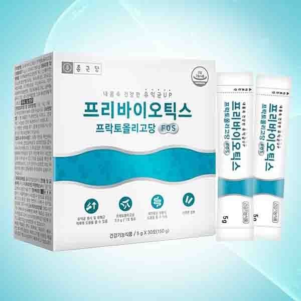 [오늘출발] 종근당 프리바이오틱스 프락토올리고당 30포입 유산균 장건강