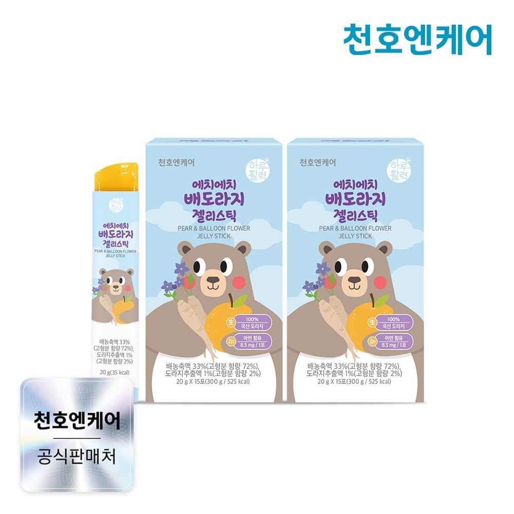 천호엔케어 [천호엔케어] 에치에치 배도라지 젤리스틱 15포 2박스