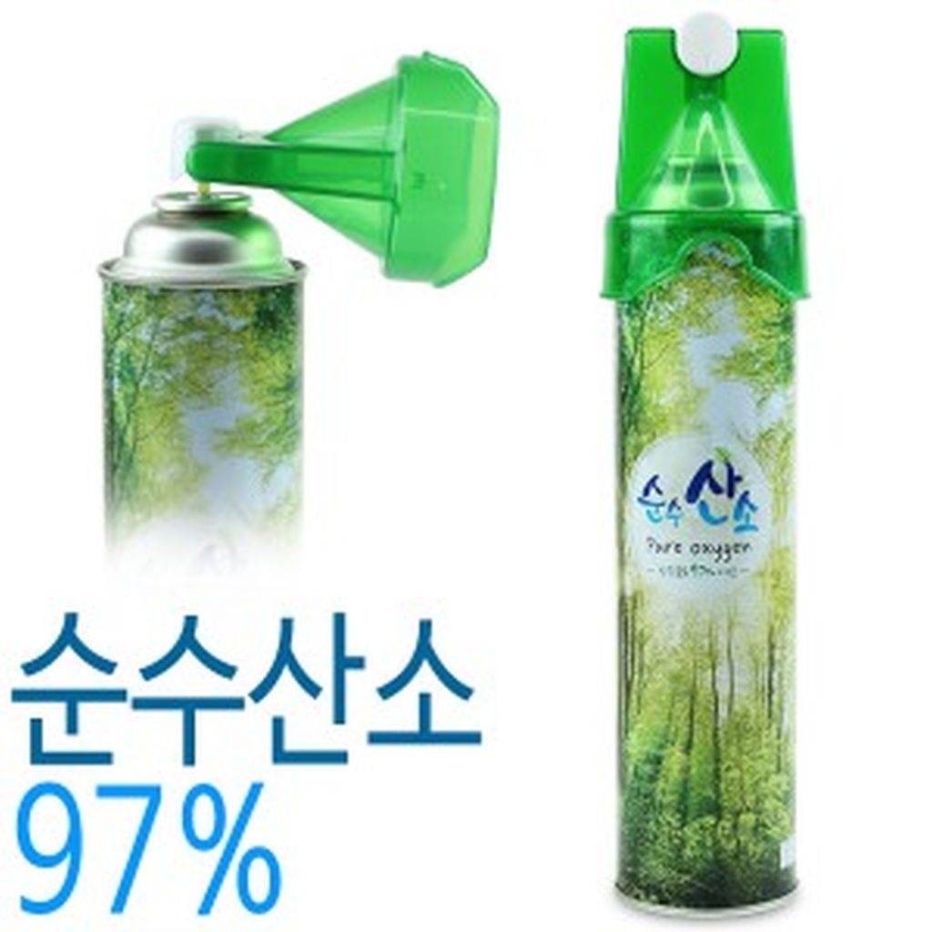 휴대용 산소공급기 순수산소 816ml 1캔 산소캔