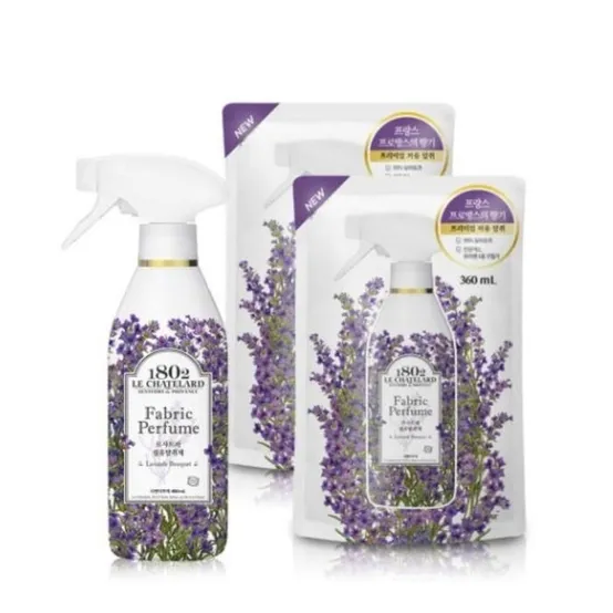 르샤트라 섬유제 라벤더 400ml + 리필 360ml X 2