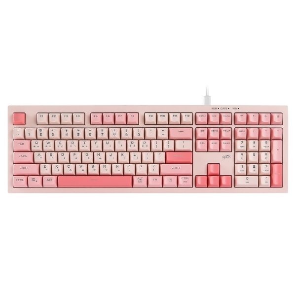 지클릭커 OFFICEPRO OPK50 사일런스 M RGB 무소음 방수 108 Coral (CR1)