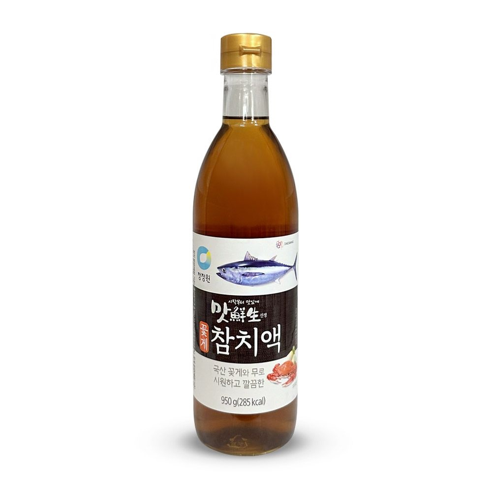 [오늘출발] 청정원 맛선생 꽃게 참치액 950ml