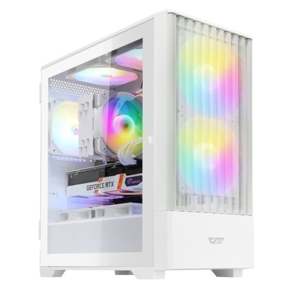 darkFlash DNM600 MESH RGB 미니타워 화이트 4046709