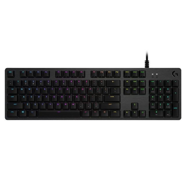 로지텍 [로지텍 코리아 정품] G512 기계식 게이밍키보드 GX BLUE 클리키[청축] LOGITECH_G512_RGB_CLICKY