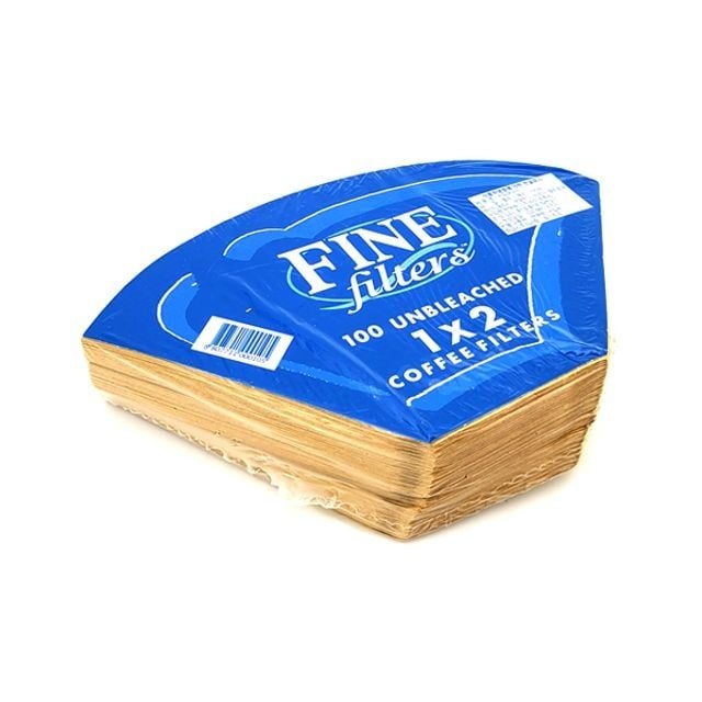 FINE 커피필터 1X2 100매 (3인 4인용) 커피여과지 커피여과지 커피여과