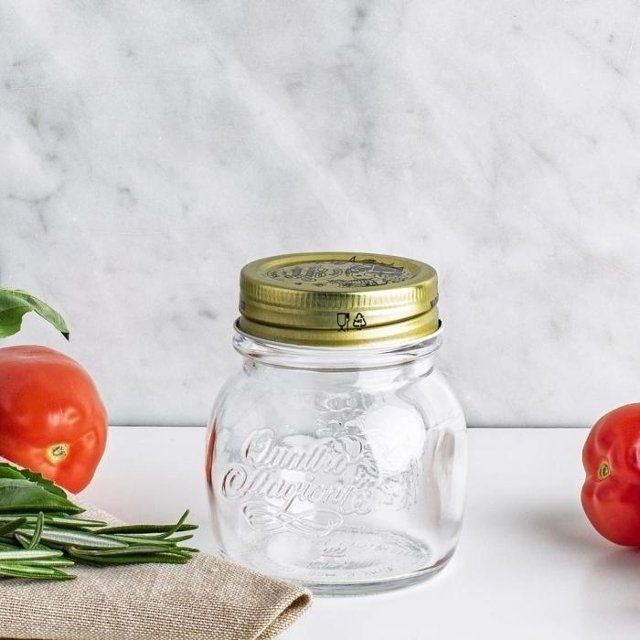 [보르미올리로코] 콰트로 보관 유리밀폐용기 150ml