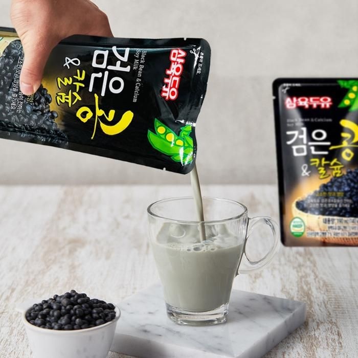 [삼육두유] 삼육 검은콩칼슘 두유 190ml x 80팩 파우치형