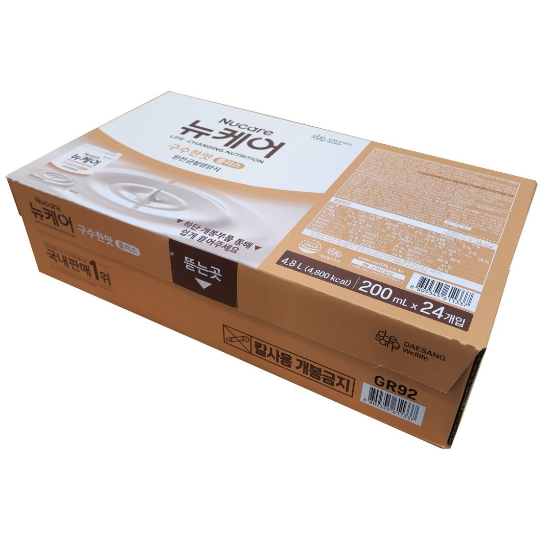 뉴케어 구수한맛 플러스 완전균형영양식 200ml X 24개입