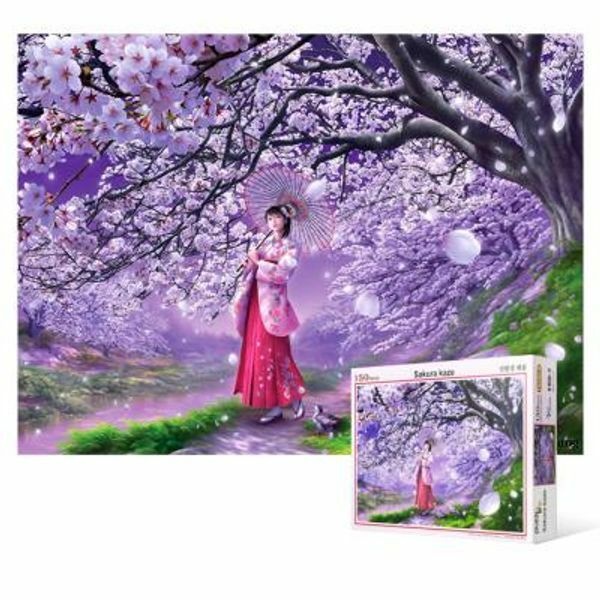 (현대Hmall) 퍼즐사랑 150피스 직소퍼즐 - 사쿠라의 바람