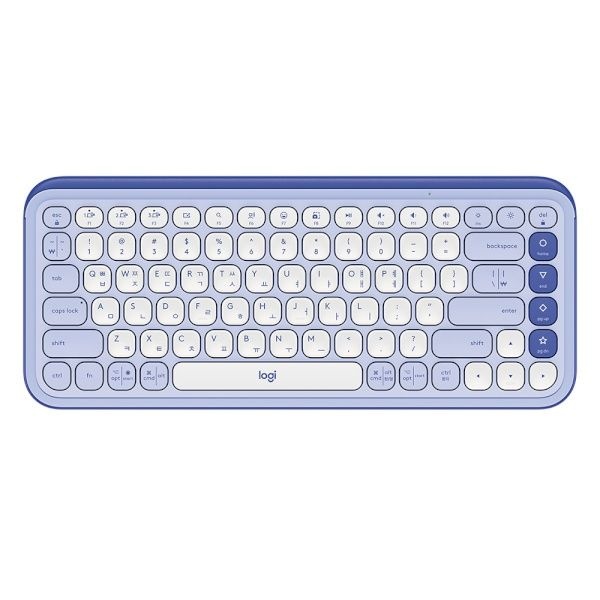 로지텍 무선 키보드 POP ICON KEYS 팝 아이콘 키즈 로지텍코리아 블랙 4052889