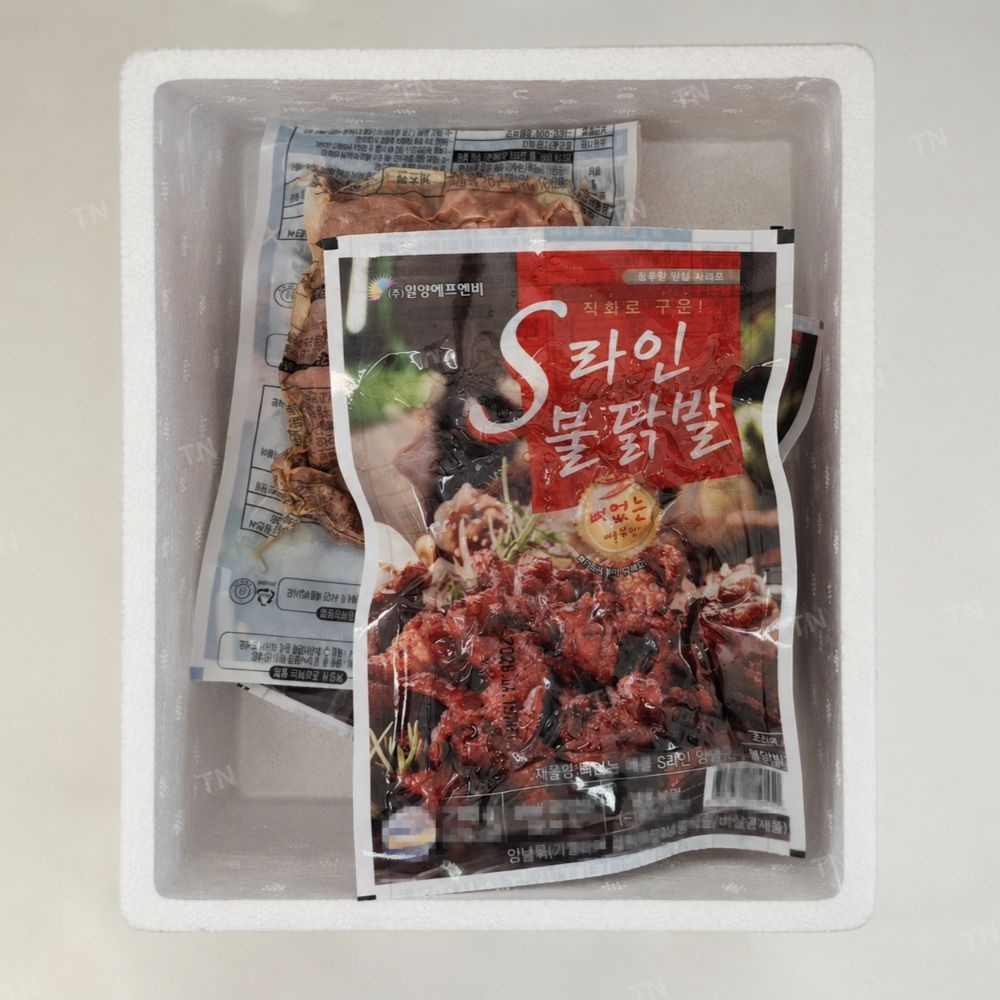 원앙에프앤비 원앙닭발 뼈없는 S라인 불닭발 230g X 4팩