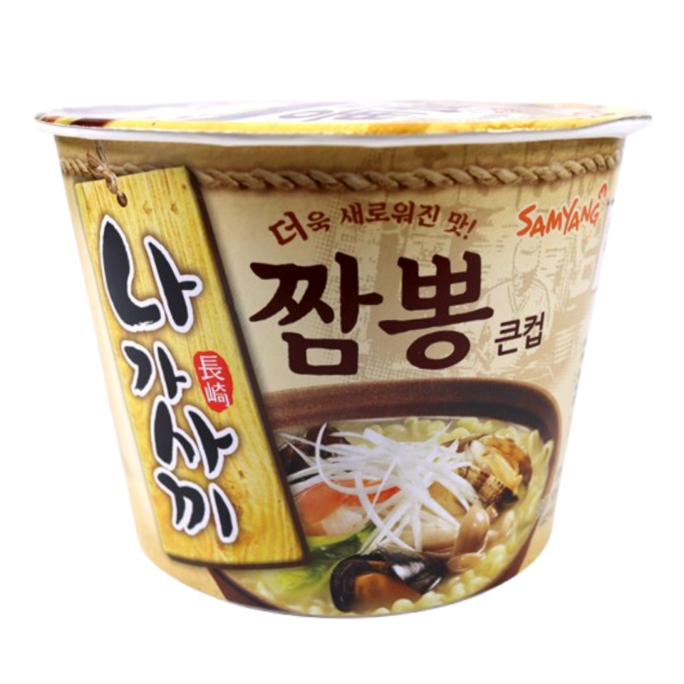 삼양 나가사끼 짬뽕 큰컵 컵라면 105g x 16개