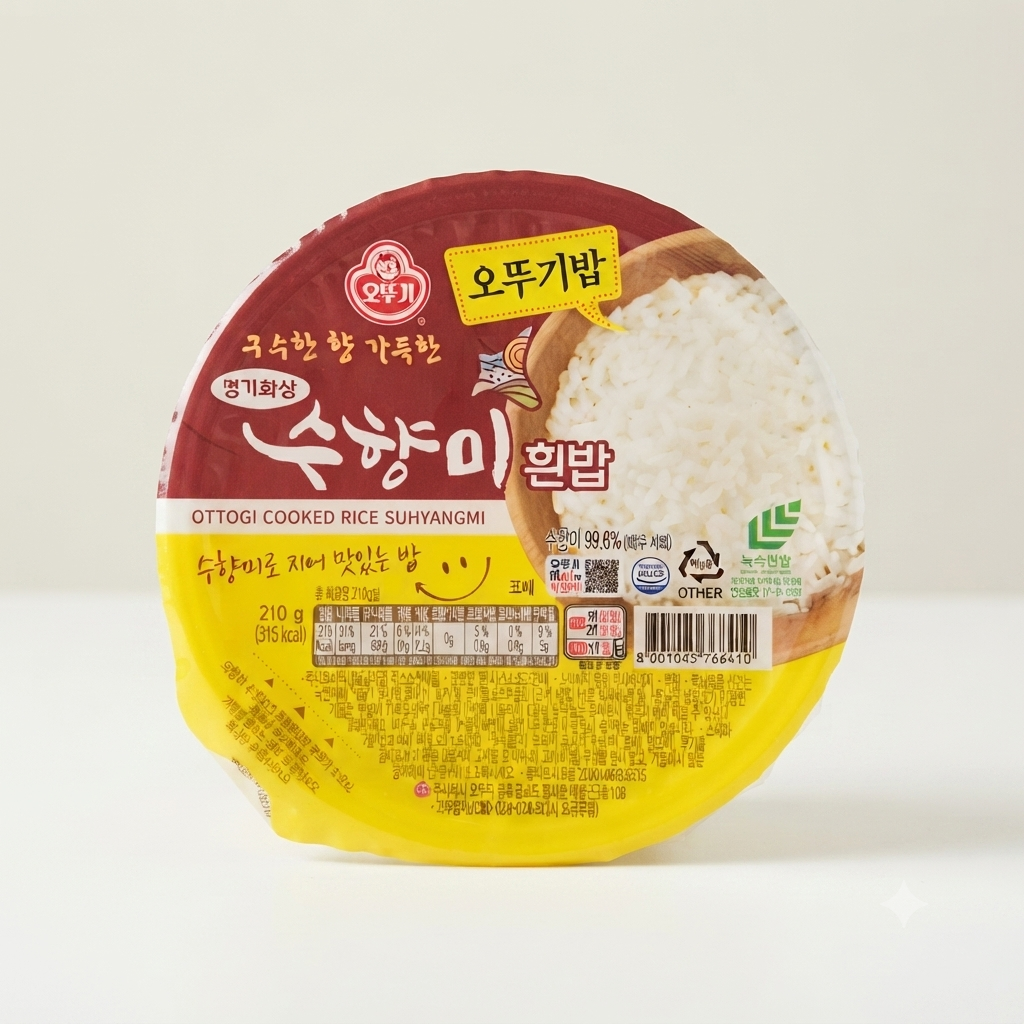 오뚜기 오뚜기밥 수향미 흰밥 210g 24개
