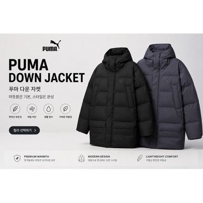 라푸마 626466-01 푸마 공용 다운 패딩 프로텍티브 남여공용 파카 2종 택1 PROTECTIVE DOWN PARKA -,69 LE1221815042