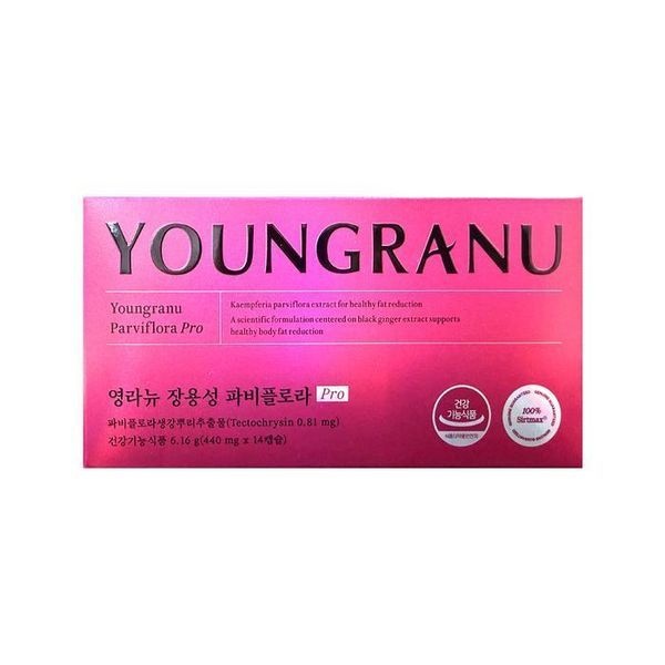 [하프클럽]장용성 파비플로라 PRO 440mg x 14캡슐 1박스-SDL-