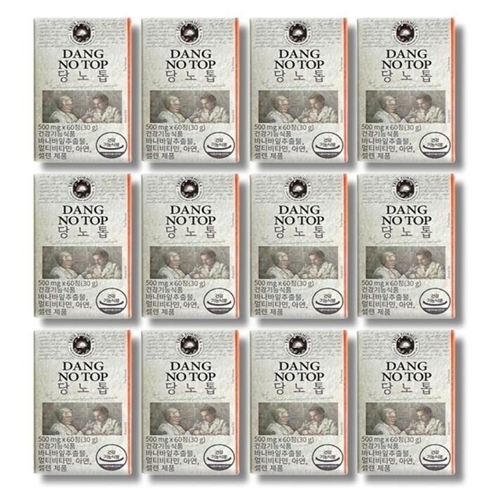 [건강나라] 트루포뮬러 당노톱 500mg x 60정 12박스 (50204913)