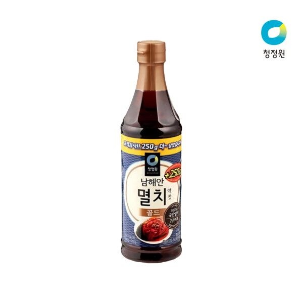 청정원 남해안 멸치액젓 골드 750g+250g