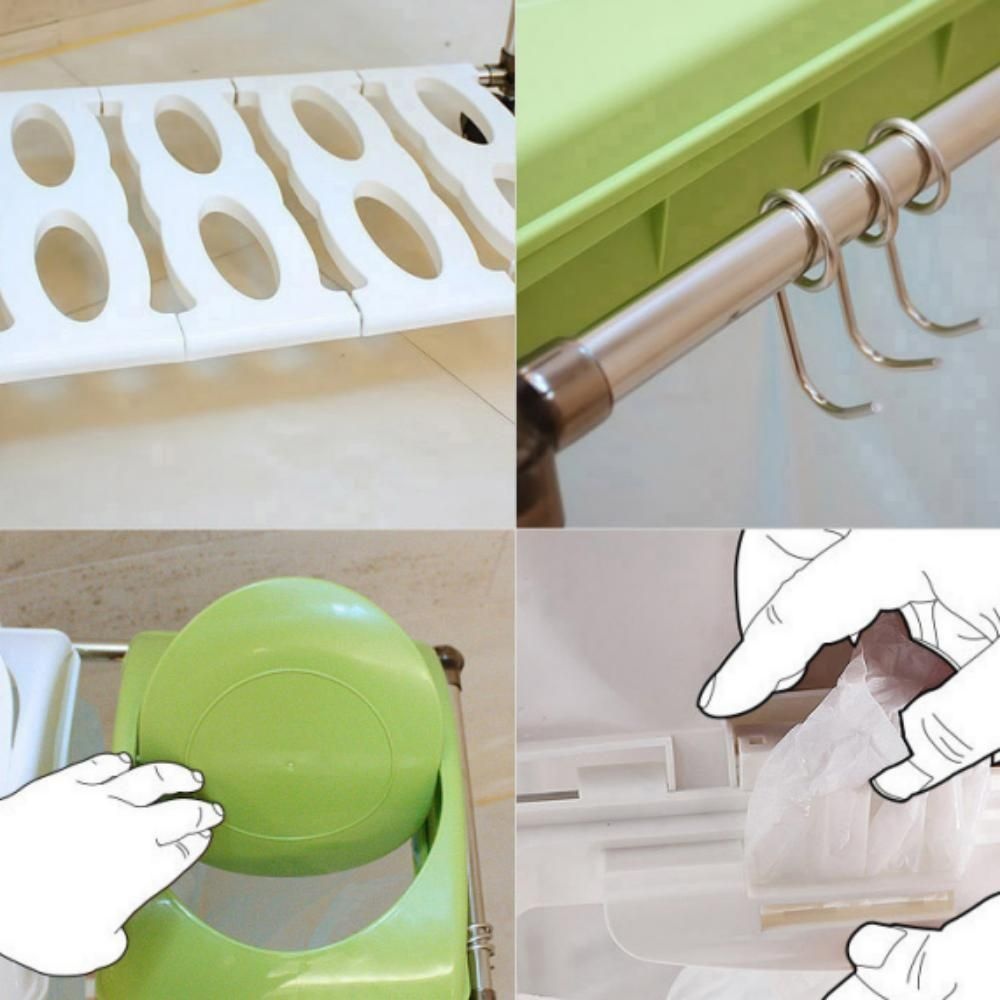 쓰레기통 3P 휴지통 분리수거함 재활용