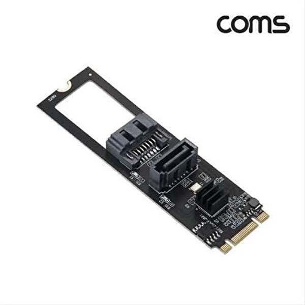 [COMS]M.2 NVME M Key B M Key to 듀얼 SATA 컨버터 2Port-WD531EA