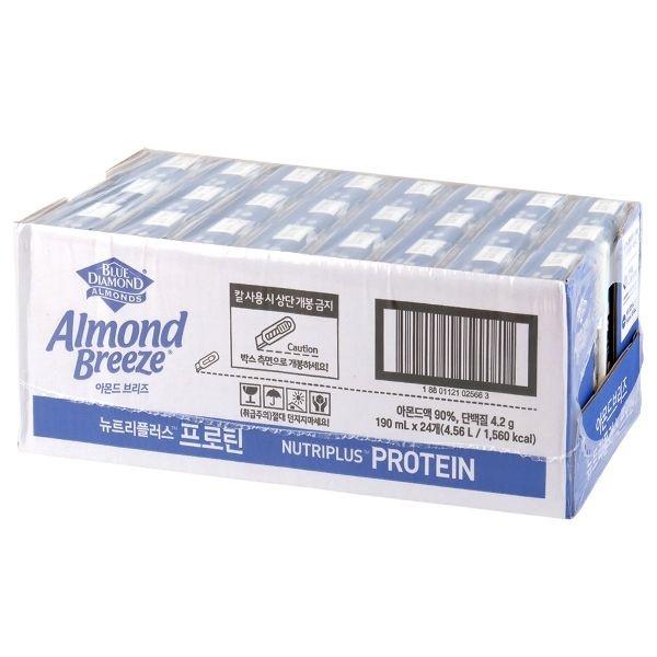 아몬드브리즈 뉴트리플러스 프로틴 190ml 24팩