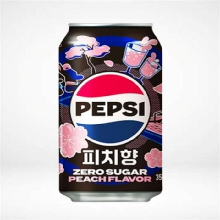 롯데칠성음료 펩시제로슈거 피치향 355ml x 48개입
