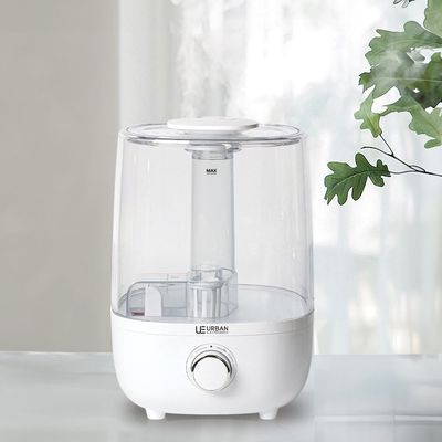 어반 대용량 듀얼노즐 초음파 가습기 4L 통세척 투명 UEH-9090