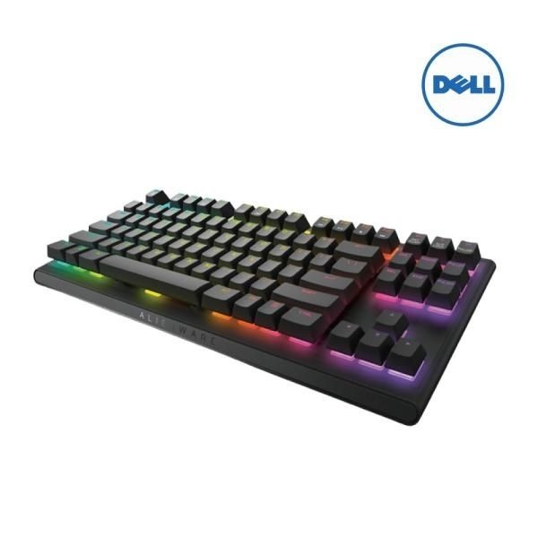 Dell 유선 기계식 미니키보드 Alienware AW420K 580-AKTX 영문자판 다크그레이USB 4053276