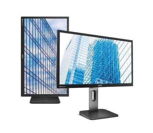 알파스캔 27인치 모니터 AOC Q27P1 QHD 60Hz 피벗 높낮이 32
