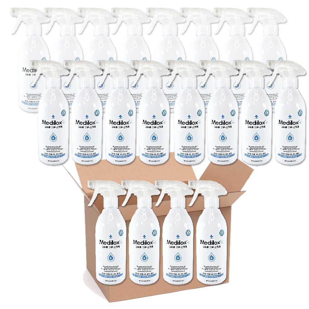 메디록스에스 500ml x 20개 박스단위 고수준살균소독제