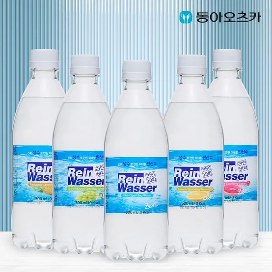 라인바싸 탄산수 500ml 페트 2박스(40입) 9종