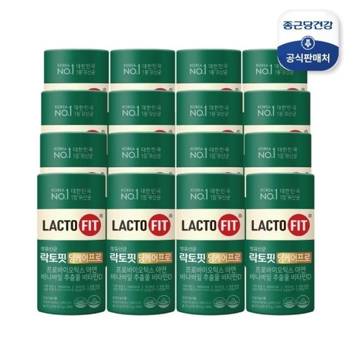 종근당건강 락토핏 당케어 프로 16통