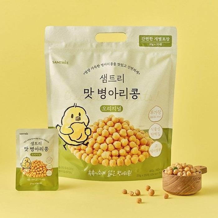 [샘트리]맛병아리콩(400g3봉+200g1봉) (400g X 3봉 + 200g 1봉)
