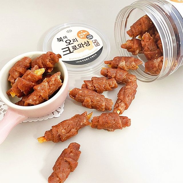 아침애 북어 오리고기 크로와상 200g