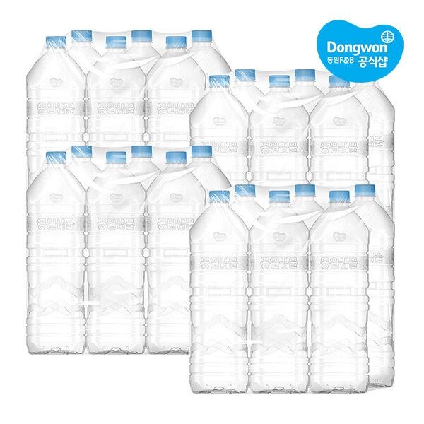 (주)동원F&B [동원] 동원샘물 무라벨 2L x 24병