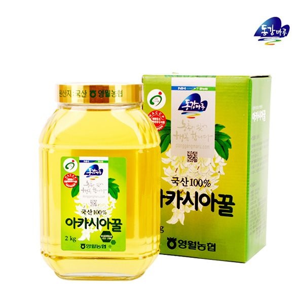 [영월농협] 아카시아 벌꿀 병꿀 2kgx1병