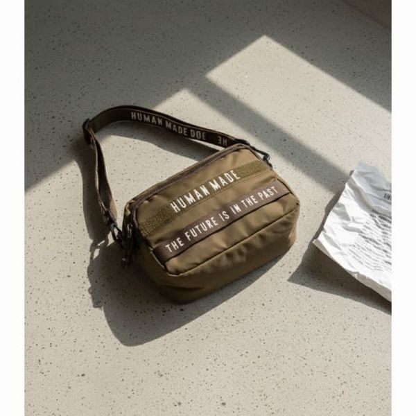 HUMAN MADE 휴먼메이드 HUMAN MADE 26SS 밀리터리 파우치 스몰 브라운 HM31GD048