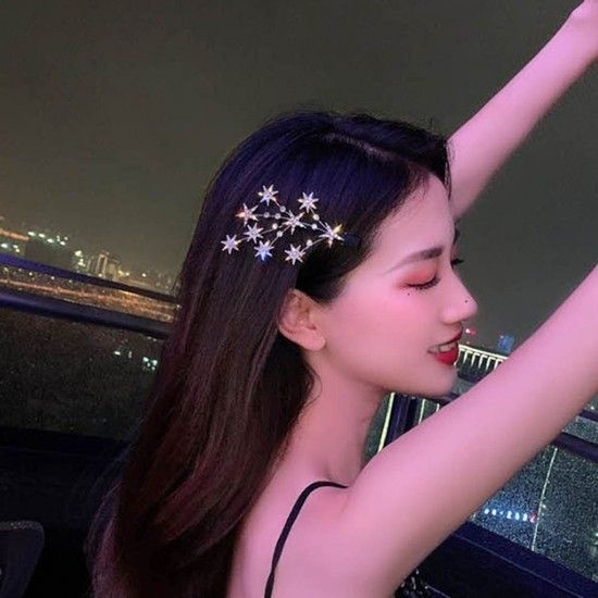 헤어소품 WL 블링블링 머리핀 포인트 아이템 헤어액세서리 특별한 무드 파티 행사 화려한 스타일링