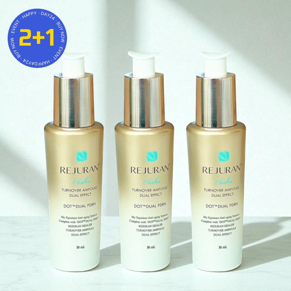리쥬란 힐러 턴오버 앰플 듀얼 수분 미백 이펙트 30ml 3개