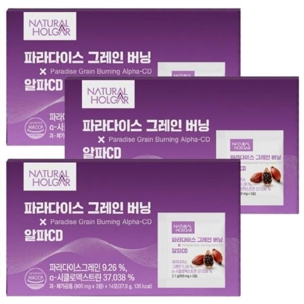 [단비] 네츄럴올가 파라다이스 그레인 버닝 14포 x 3개