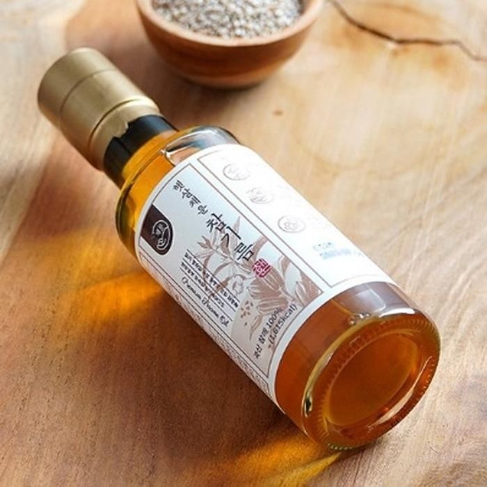 햇살채운 저온로스팅 압착 참기름 180ml 1병