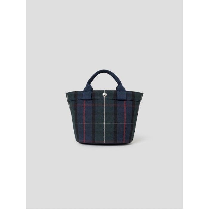 [빈폴ACC]Less Bag_4 체크토트 S - 그린(BE64D3M10M)
