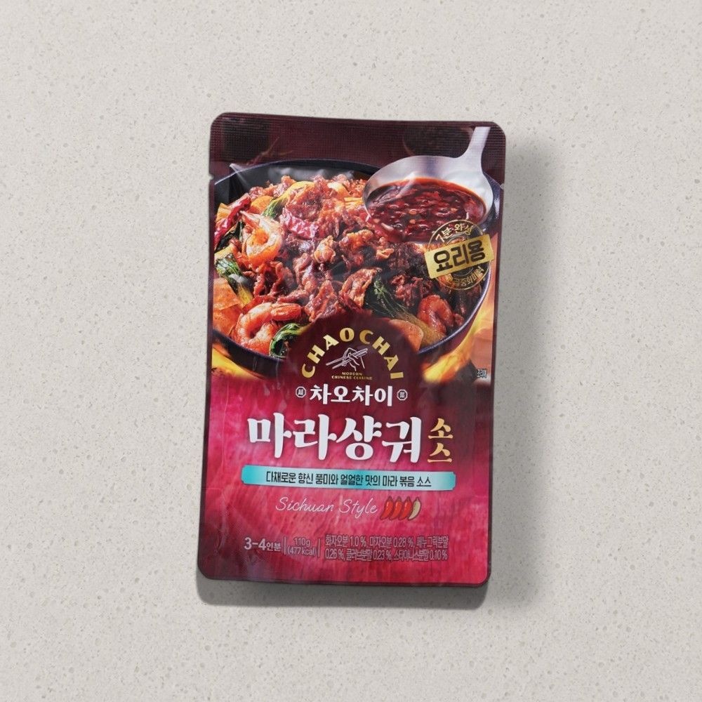 [오늘출발] 차오차이 마라샹궈소스 110g X 6개