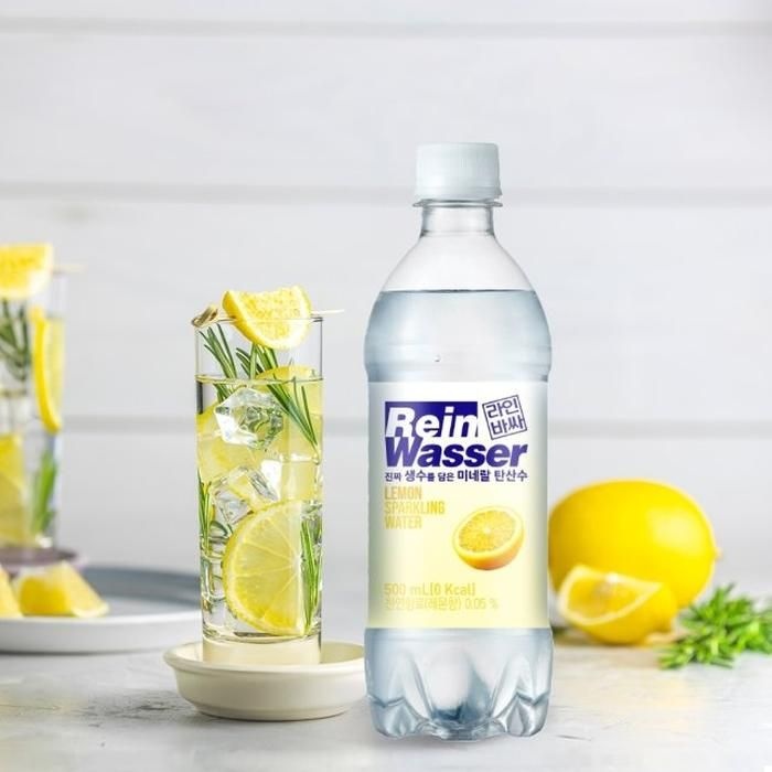 [동아오츠카] 라인바싸 탄산수 레몬 500ml x 20개